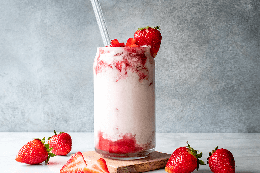 Make Strawberry Milk at Home