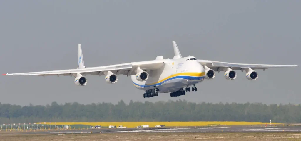 Antonov An-225 Mriya characteristics and Characteristic of use