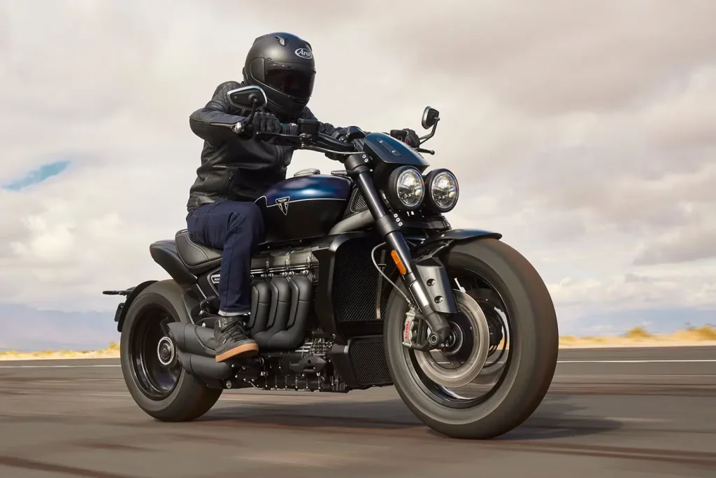 Triumph Rocket 3 Dominating the Road with Power and Presence