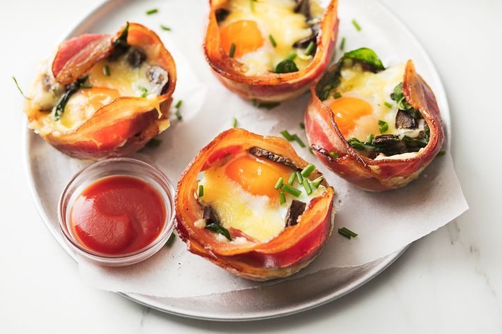 Bacon and Egg Cups