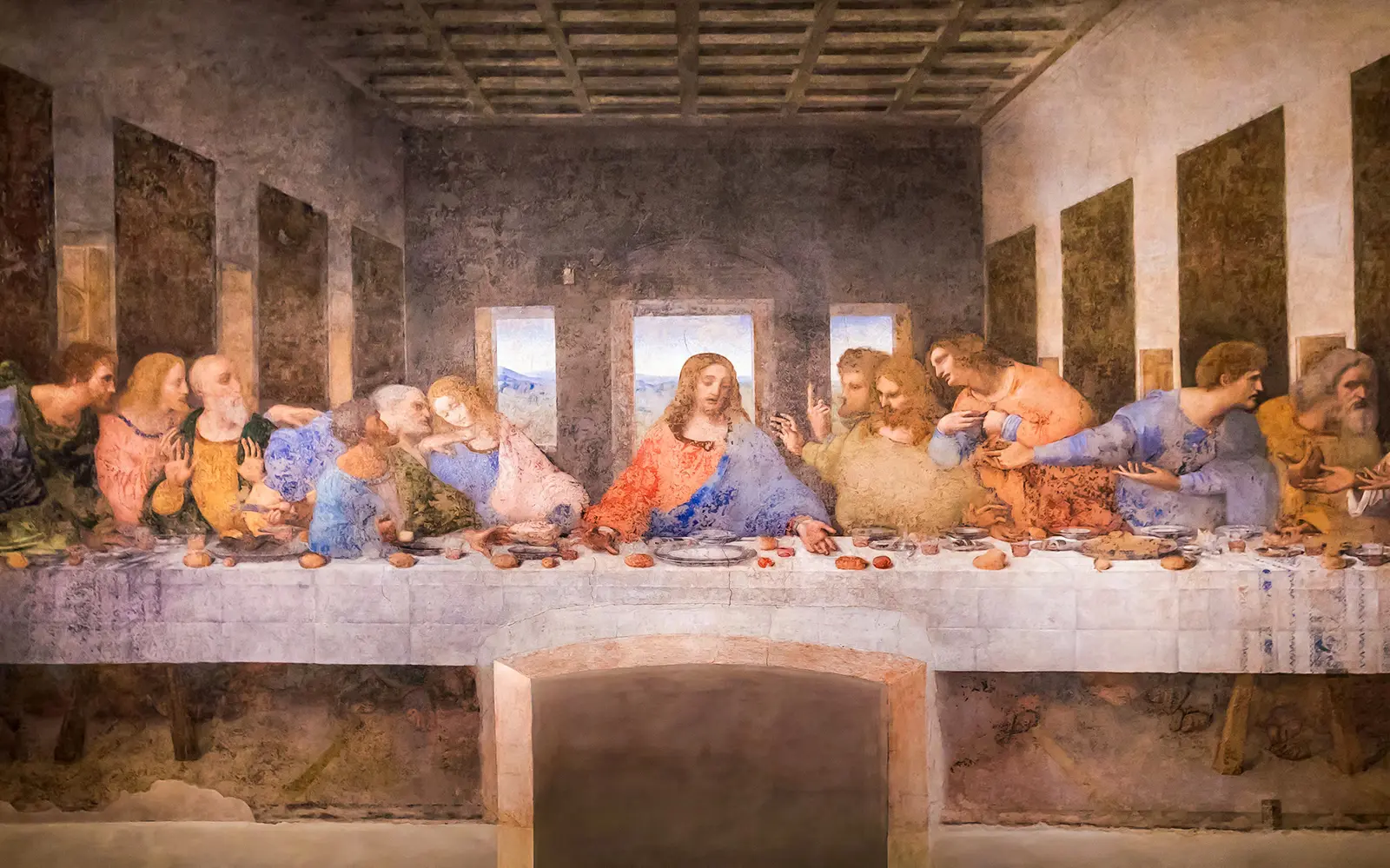 The Last Supper: Leonardo da Vinci’s Dramatic Depiction of a Biblical Moment