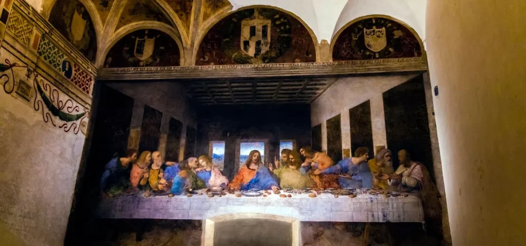 Techniques used by Leonardo da Vinci in The Last Supper