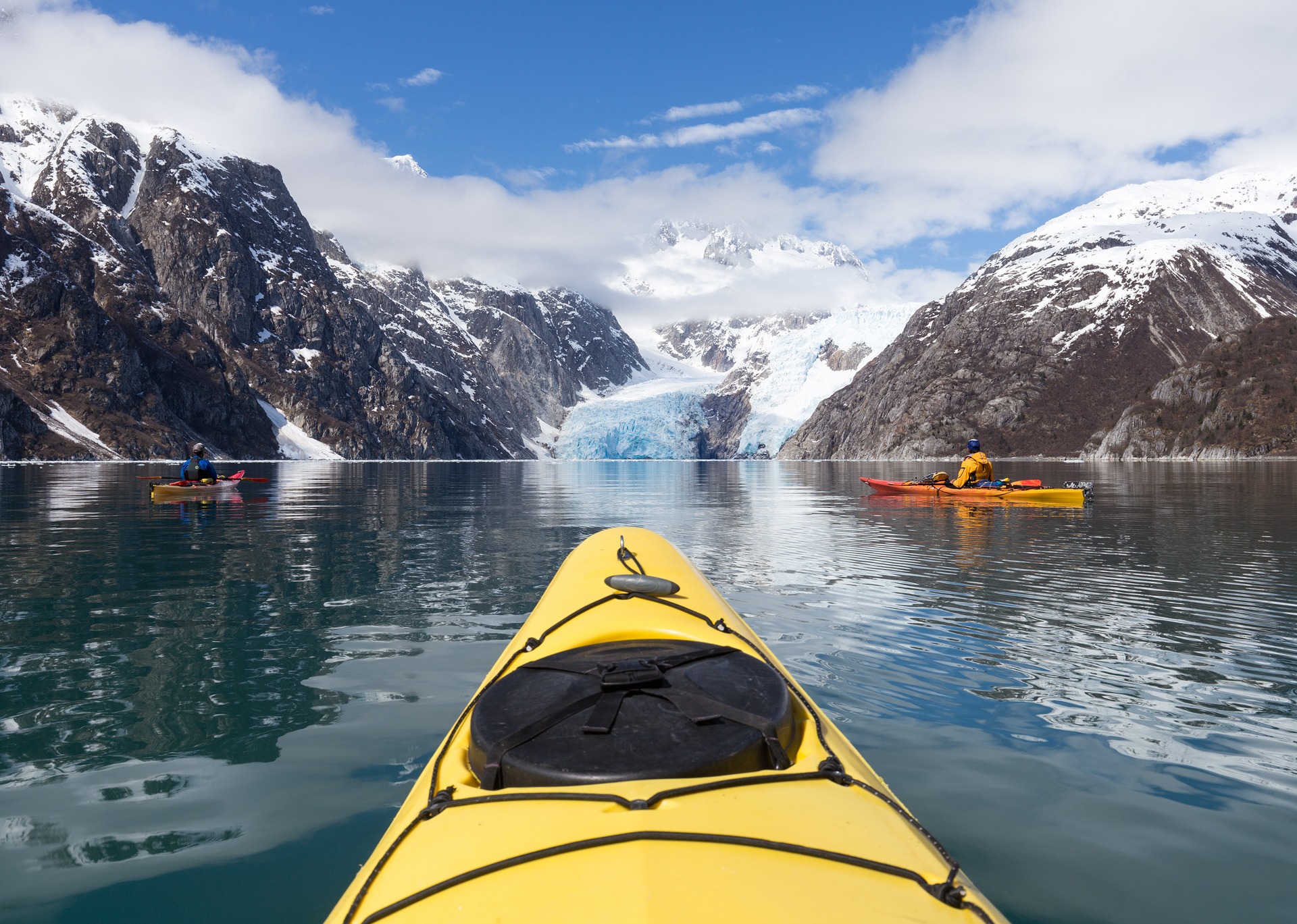 Stunning glacier landscape at Kenai Fjords National Park