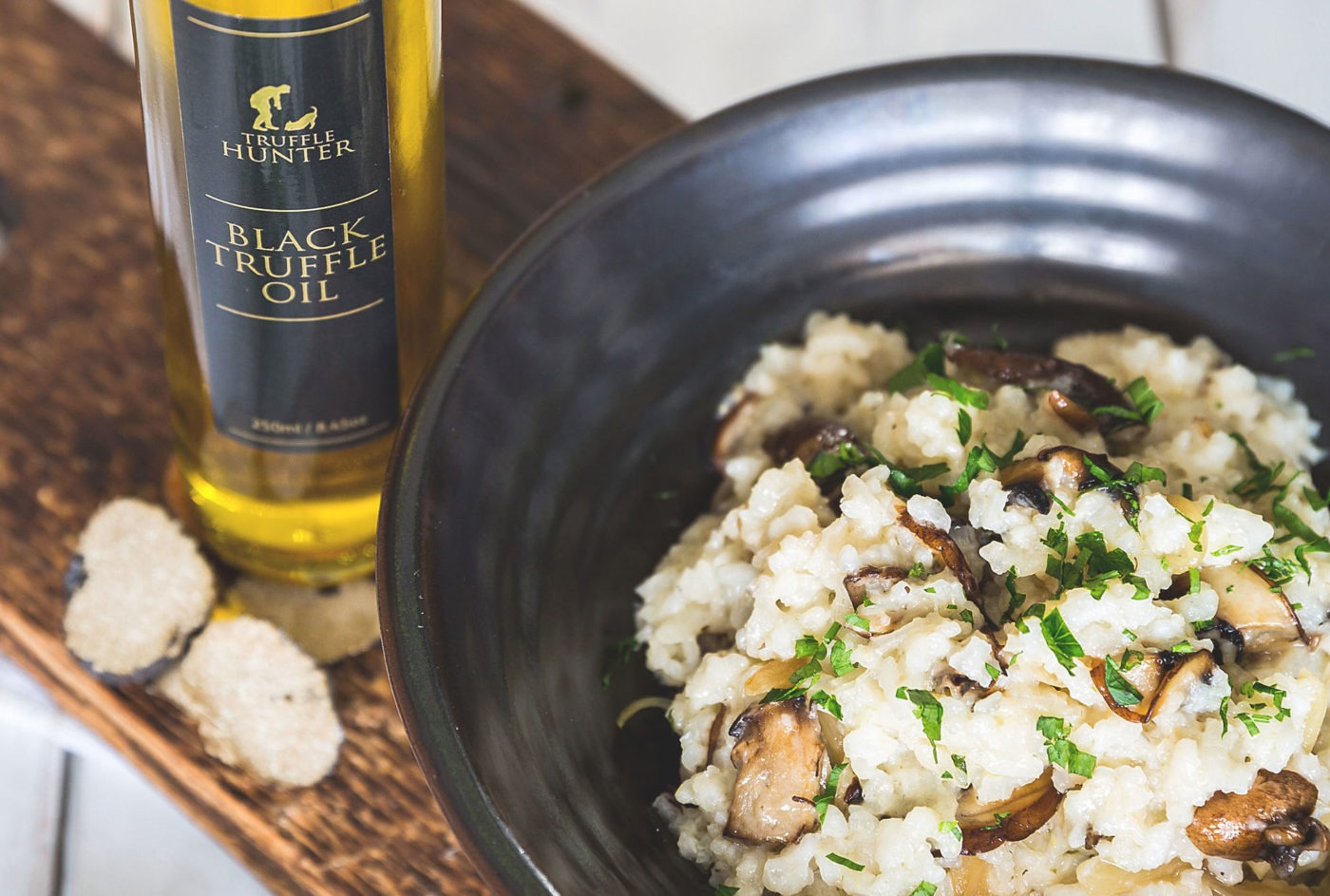 Ingredients for Black Truffle Risotto