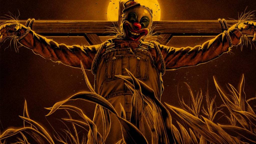 Clown in a Cornfield