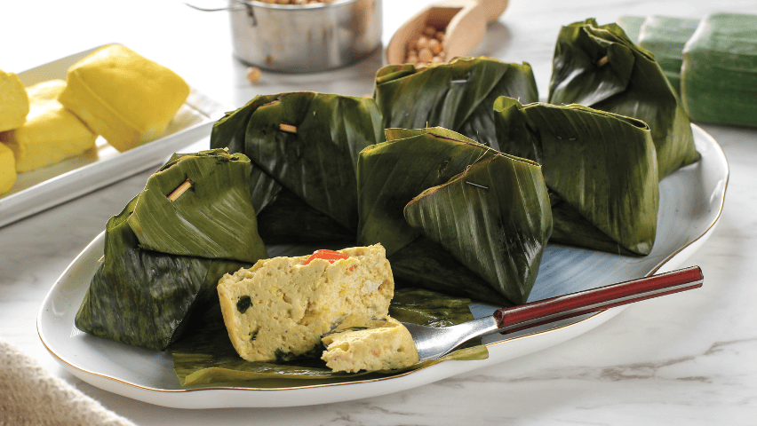 Pepes Tahu Daun Pisang